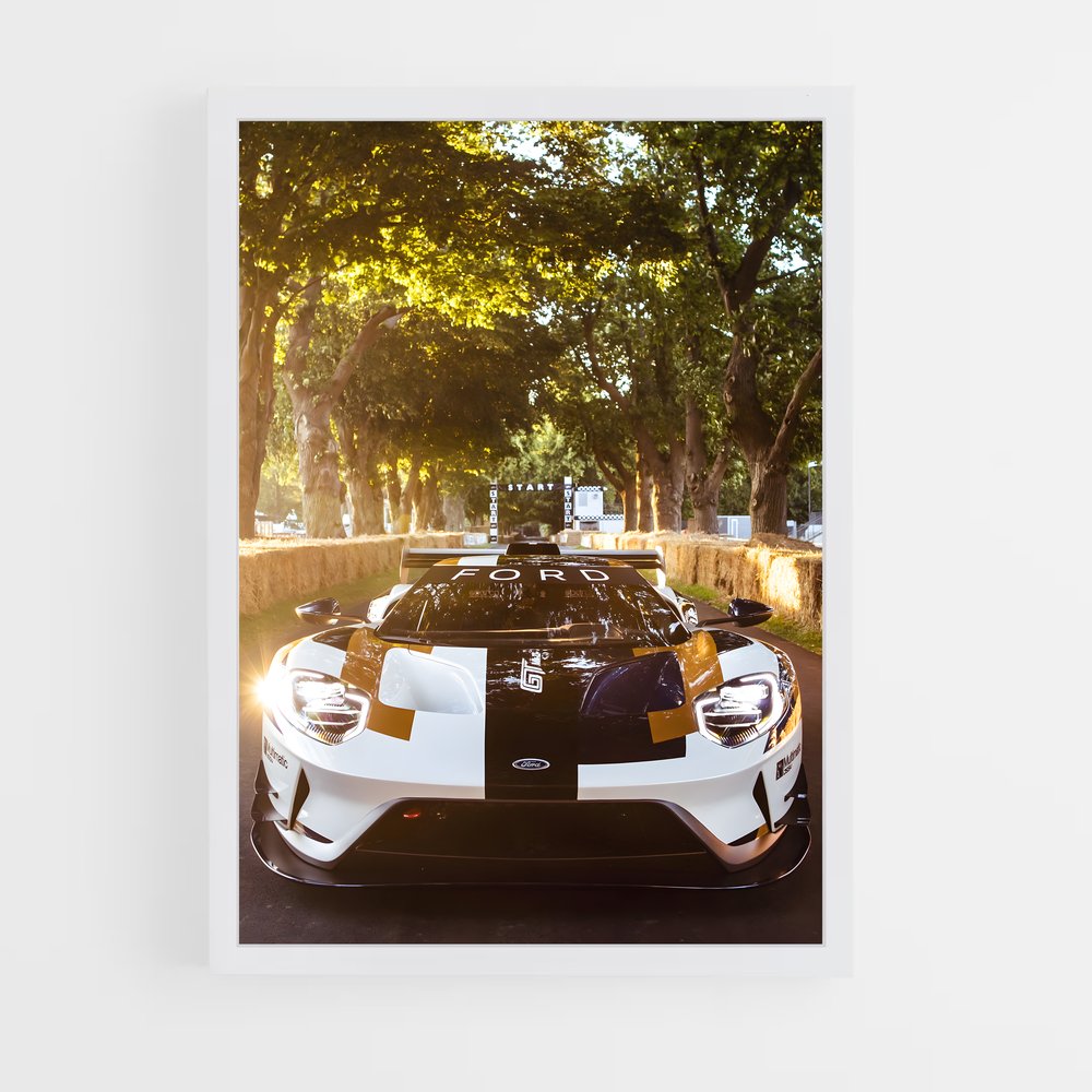 Poster automobile mur – affiche Ford (vue 3)